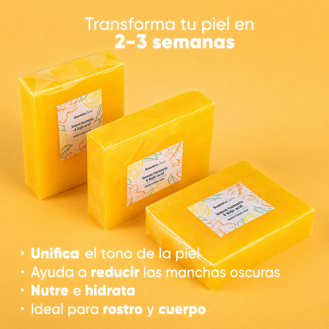 Jabón Iluminador con Ácido Kójico