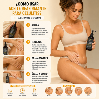 Aceite Reafirmante para Celulitis
